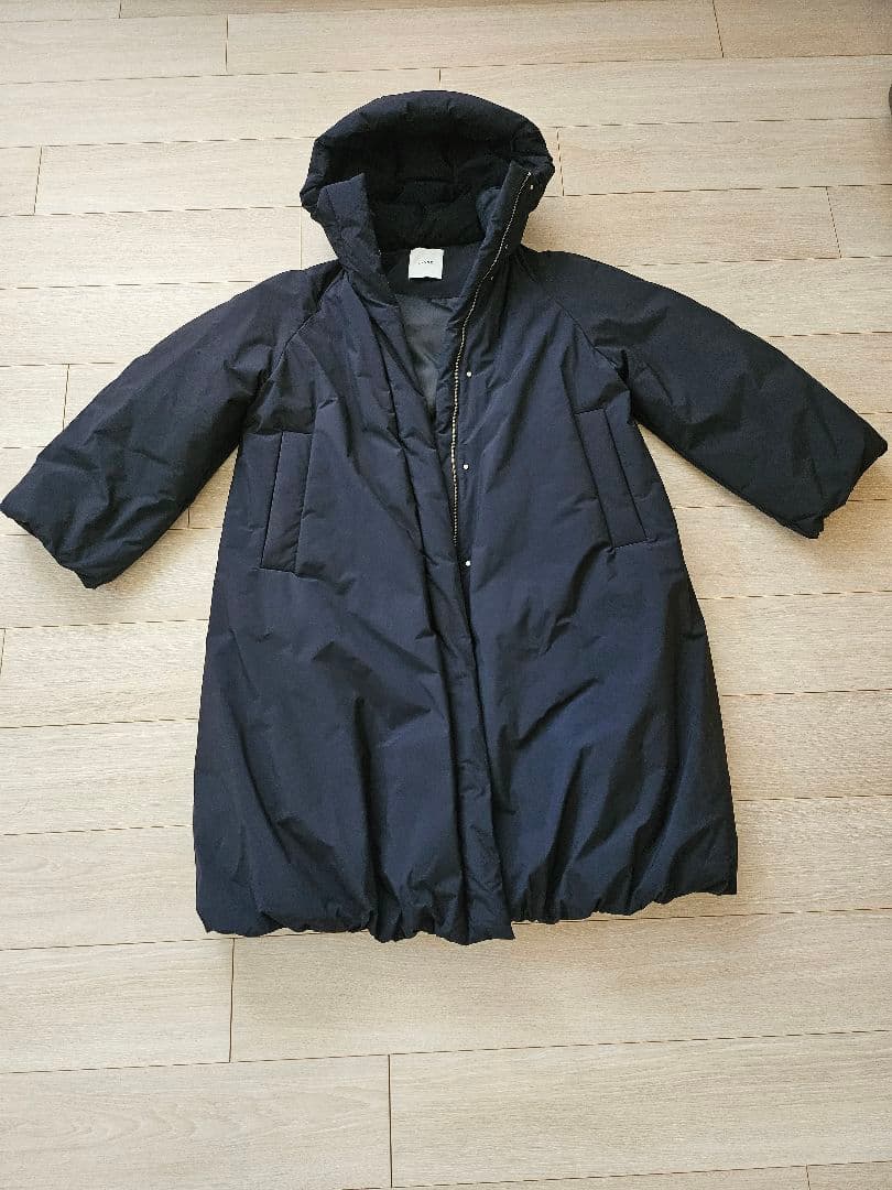 CLANE ブラック ロングダウンジャケット