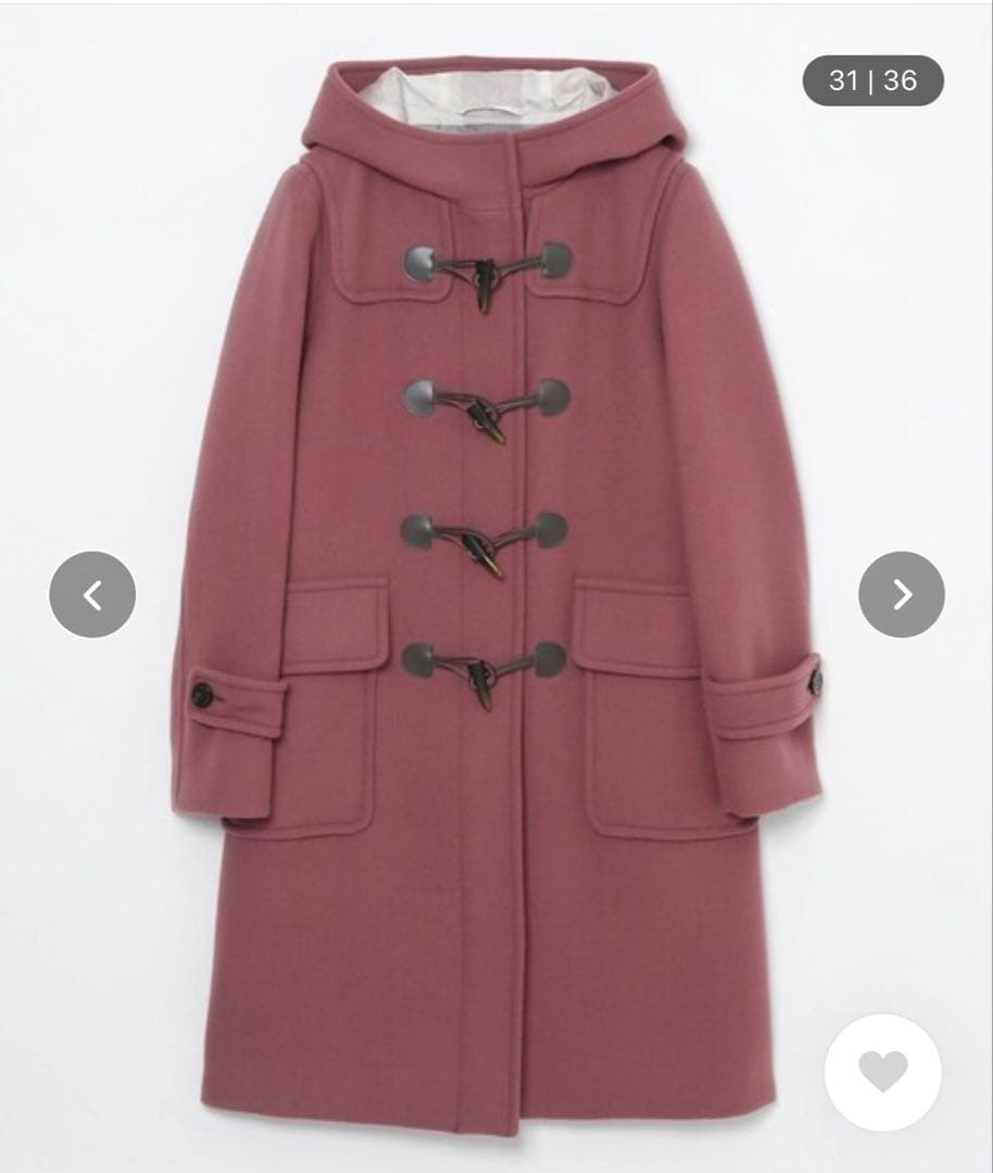 maimaiブルーレーベルクレストブリッジ　ダッフルコート　36サイズ