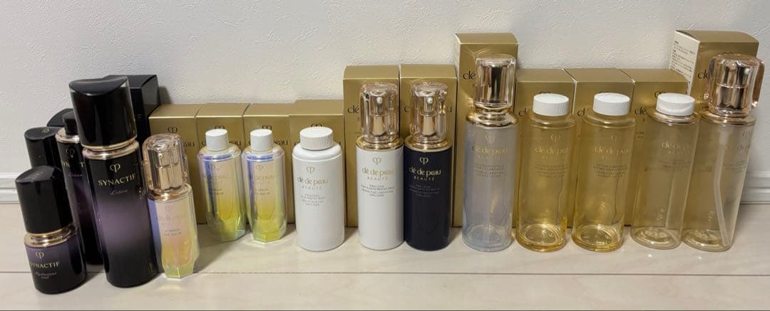 【16本】クレドポーボーテ 空容器 化粧水 乳液 ルセラム　シナクティフ 16本】クレドポーボーテ 空容器 化粧水 乳液 ルセラム シナクティフ