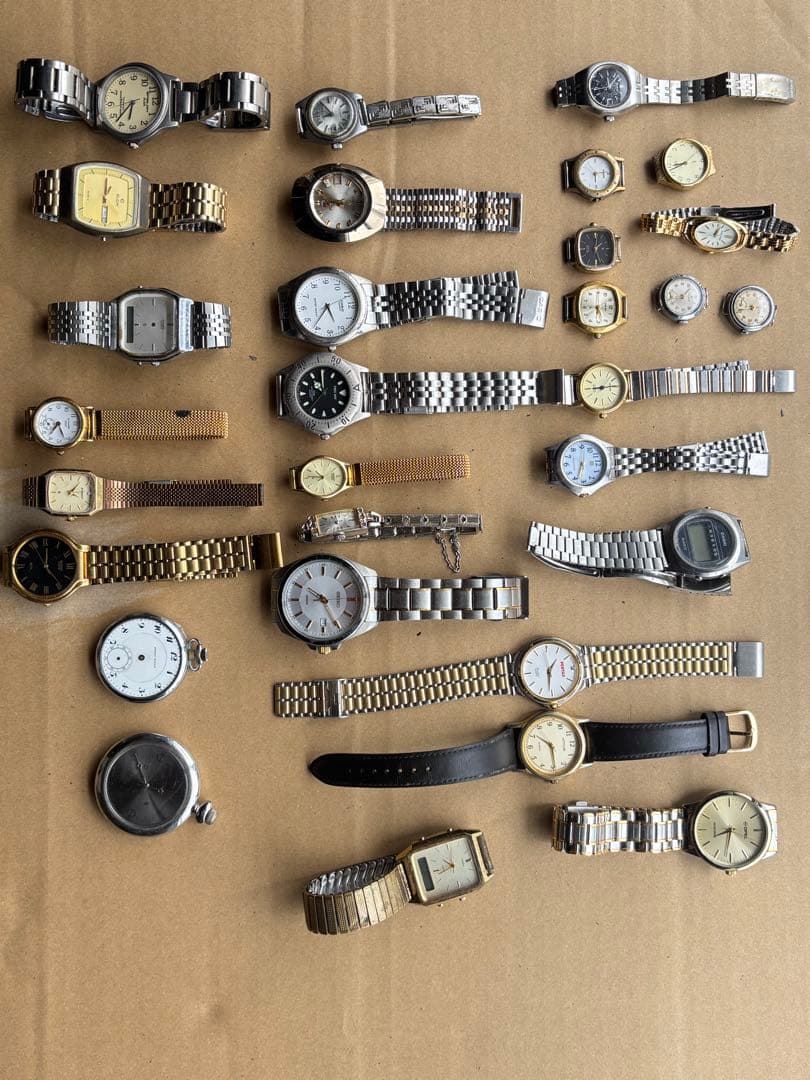 D*7様 SEIKO、カシオなど腕時計まとめ30個ジャンク Yahoo!オークション -「時計 ジャンク まとめて」(セイコー) (さ行)の