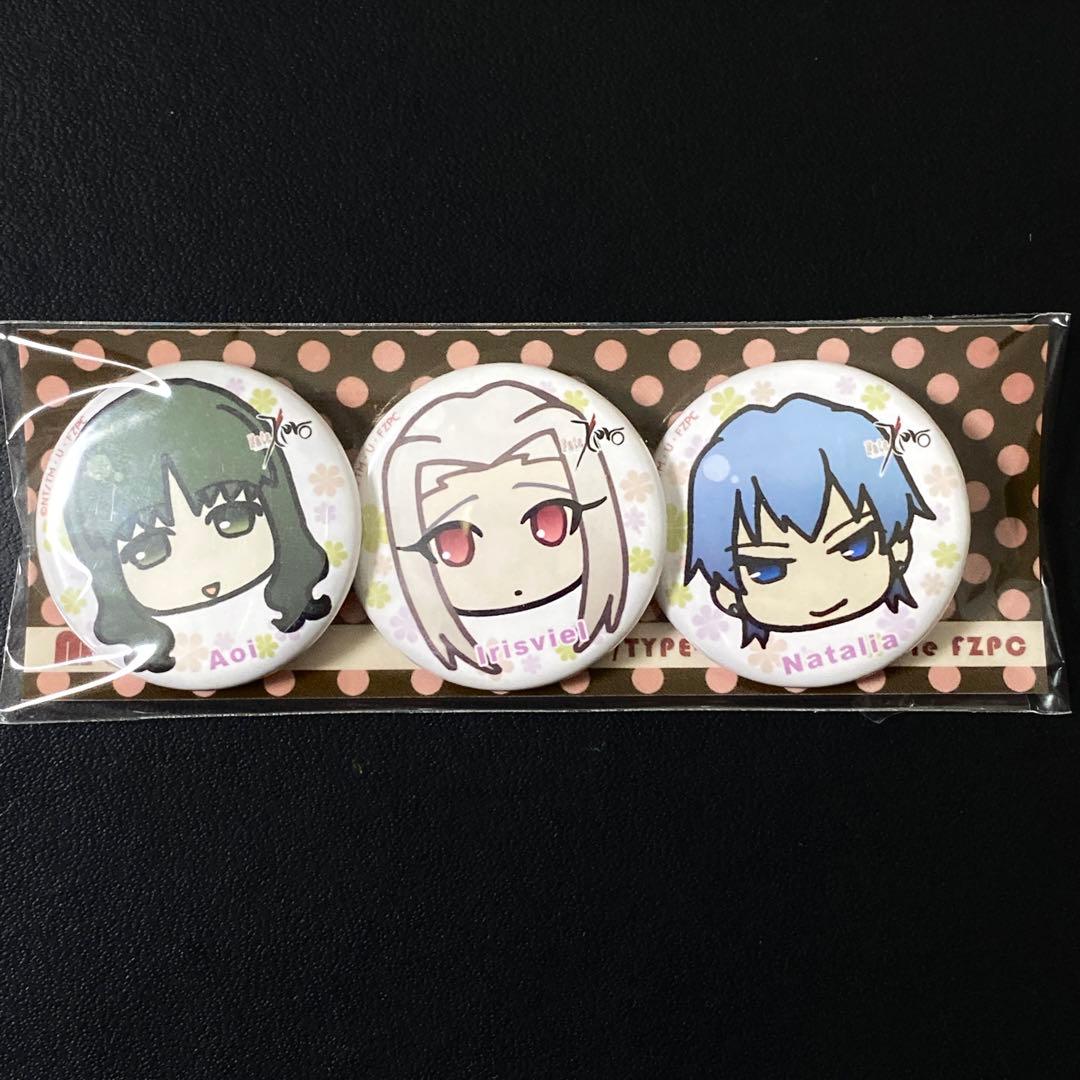 Fate/Zero 希少 ufotable 缶バッジ 遠坂葵 アイリ ナタリア