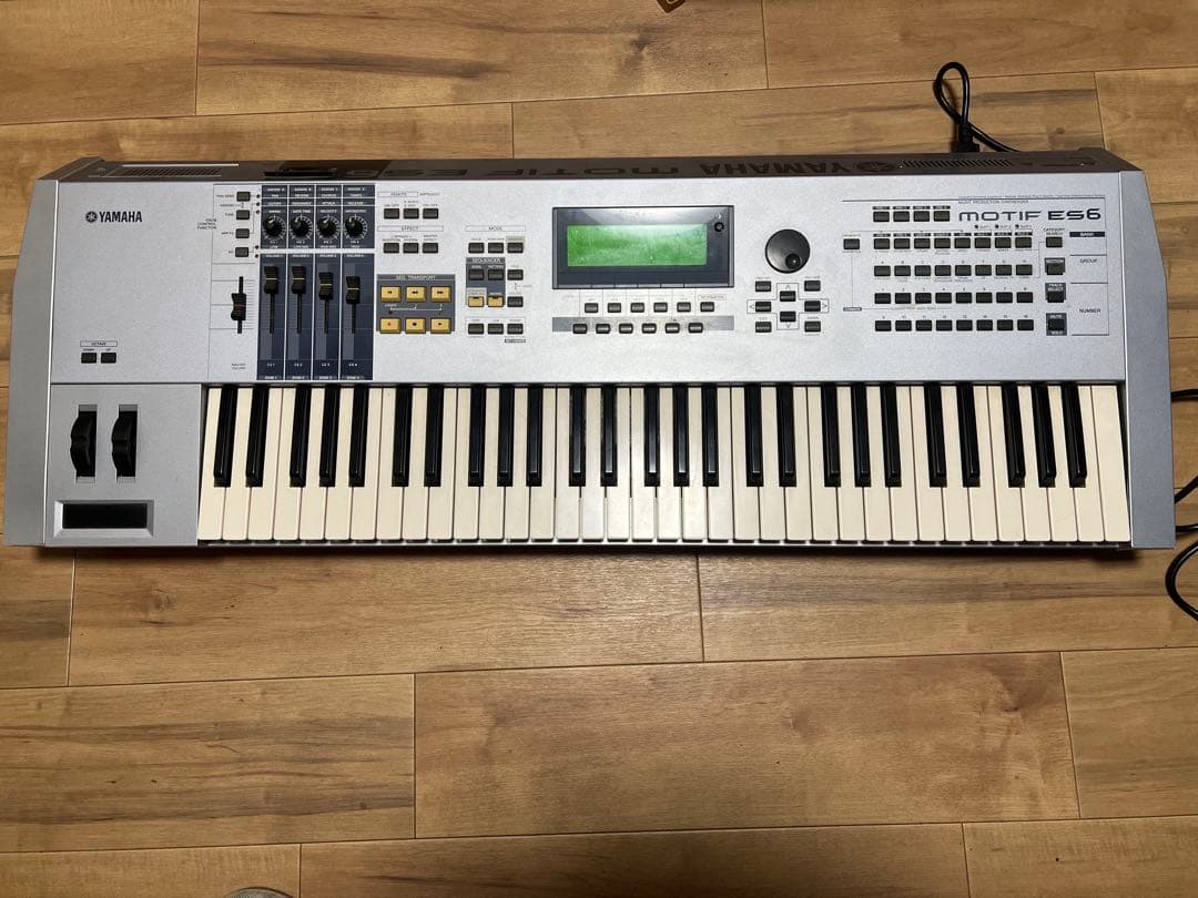 Yamaha MOTIF ES6 シンセサイザー 61鍵ジャンク品