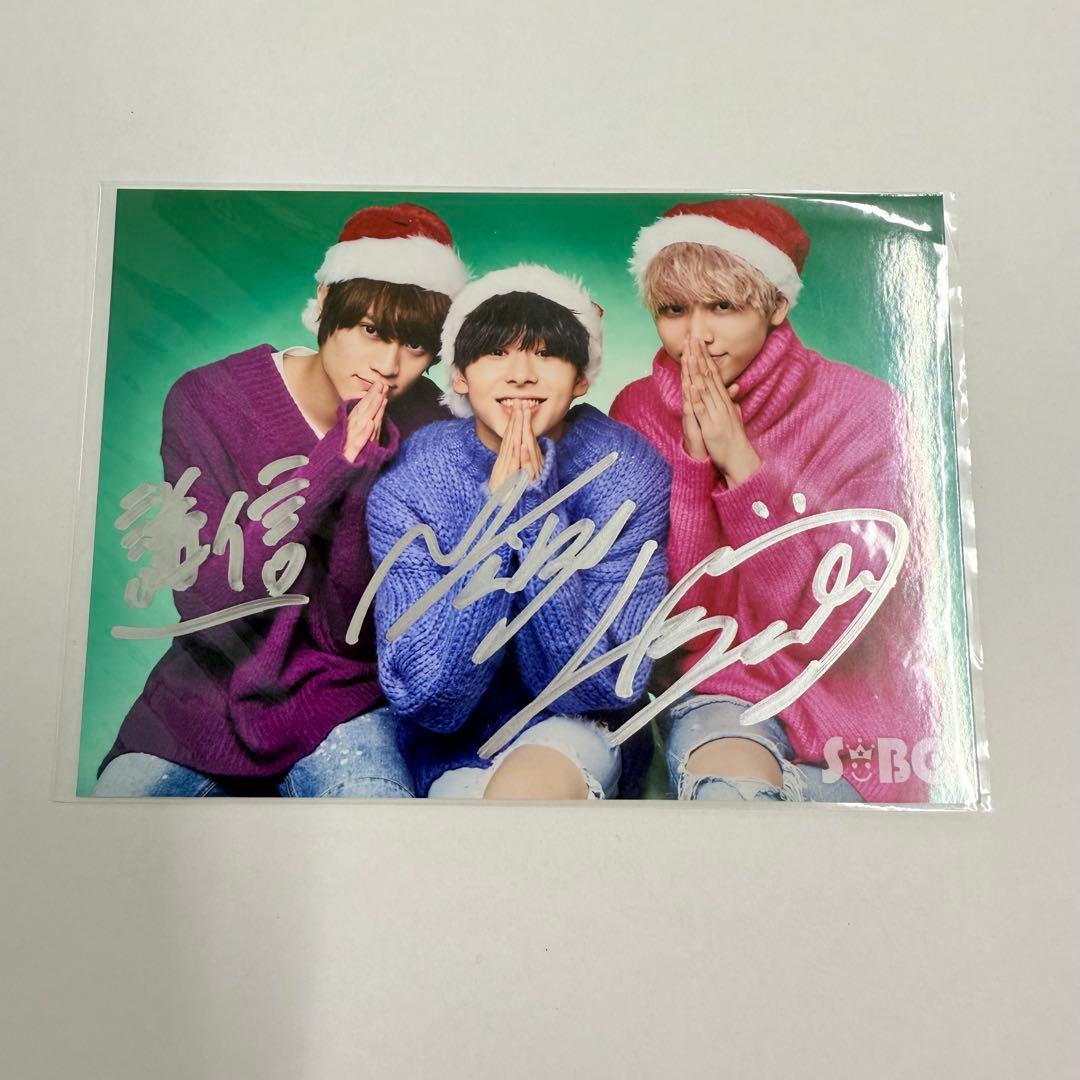 ワンエン KENSHIN HAYATO EIKU サイン入り生写真