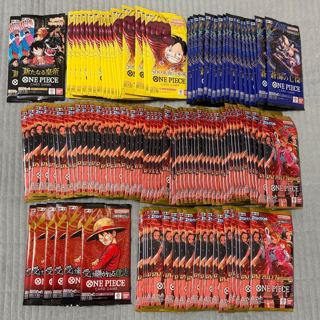 【ワンピース】バラパックまとめ売り　120パック　サーチ済み