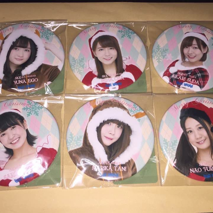 SKE48 ヴィレッジヴァンガード 店舗 限定 クリスマス 缶バッジ