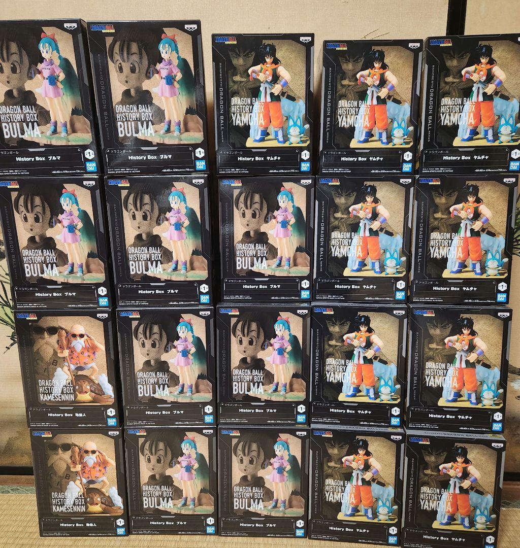 ドラゴンボール History Box ヤムチャ　ブルマ　亀仙人　まとめ売り