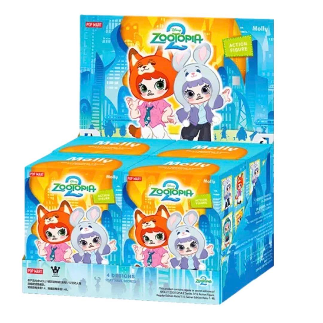 MOLLY ズートピア2 1/12 アソート ボックス 4体 ポップマート - メルカリ