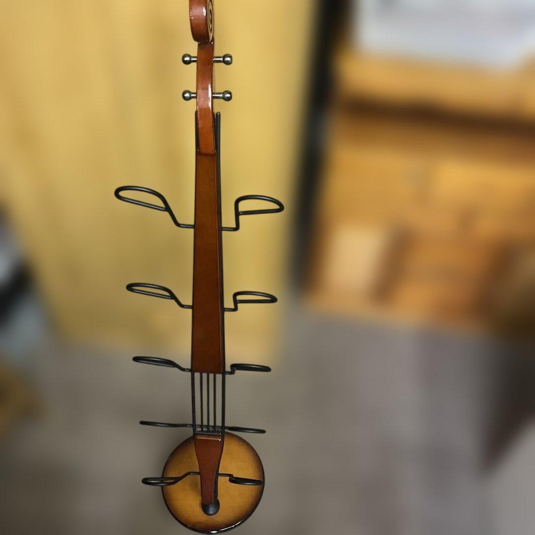 音符デザイン スリッパラック