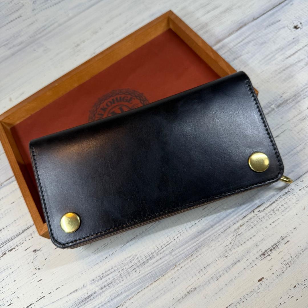 【トラッカーウォレット ロング3層】クロムエクセル universal ゴールド