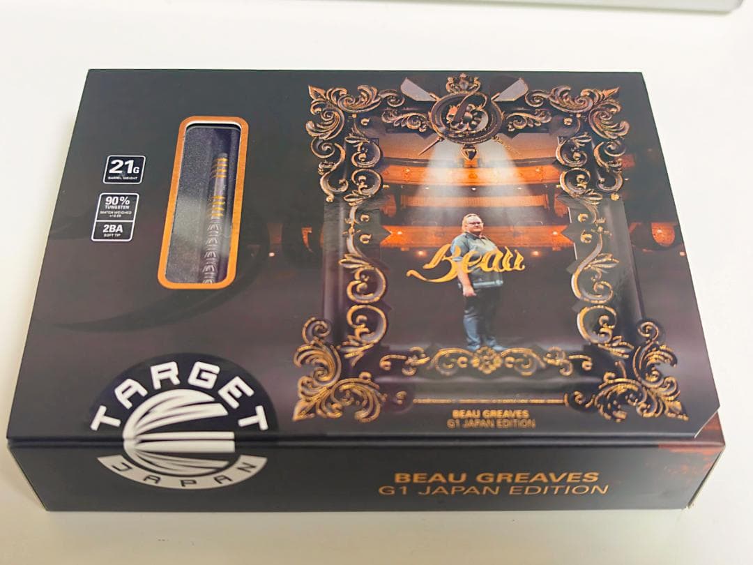 ダーツ BEAU GREAVES JAPAN EDITION 90% 21g 2BA