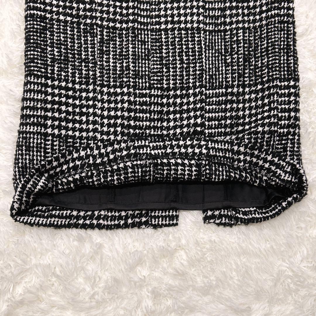 新品タグ付き✨herliptoハーリップトゥ チェック ツイードロング