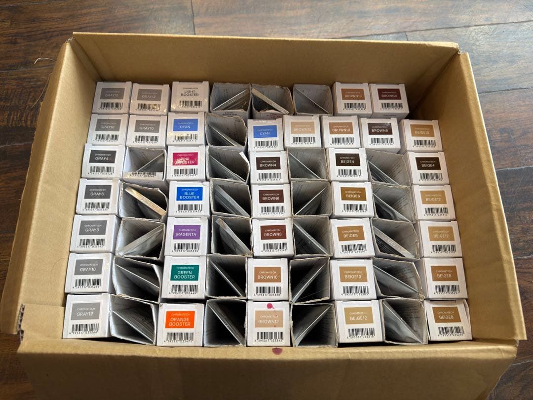 クロマテック　未開封38本カラー剤 セット