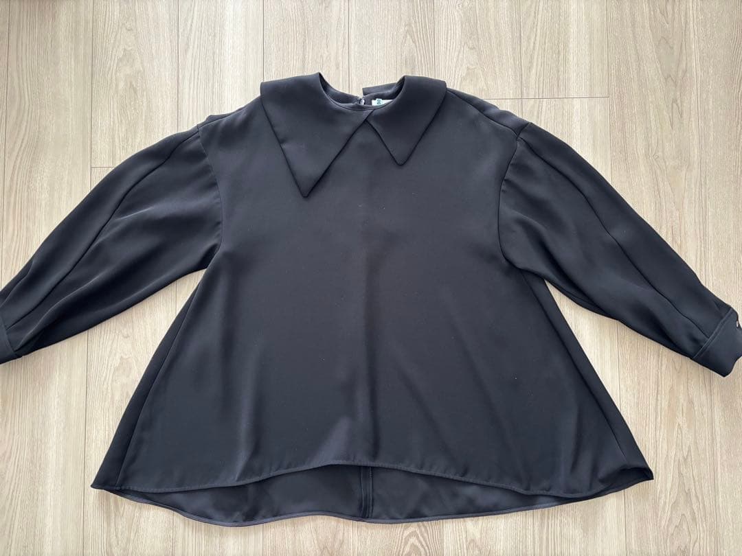 ENFOLD PEツイン アシンメカラー ブラウス