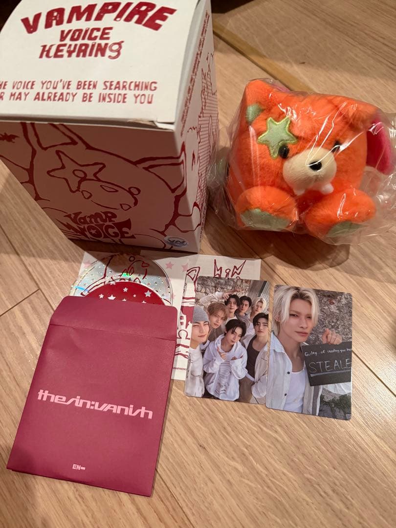 ENHYPEN VANISH ボイスキーリング ニキ NI-KI - メルカリ