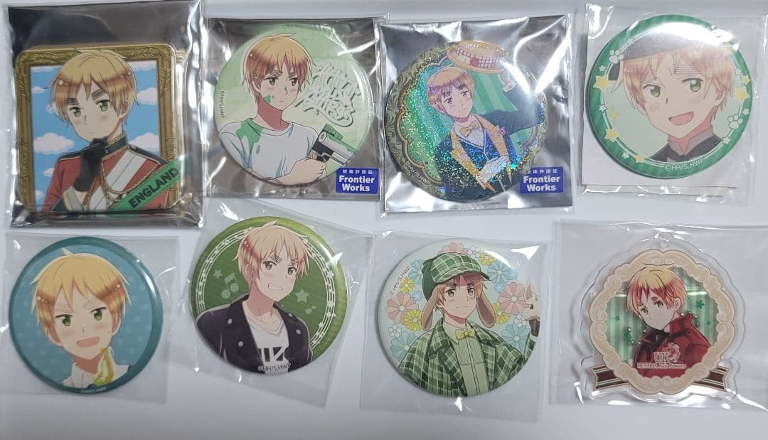 ヘタリア　イギリス　等身のまとめ　17 Hetalia (ヘタリア) - England/The United Kingdom (イギリス)