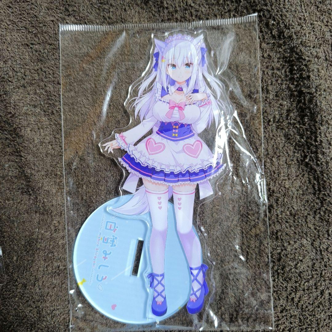 のりプロ 白雪みしろ アクリルフィギュア アクリルスタンド Vtuber 1