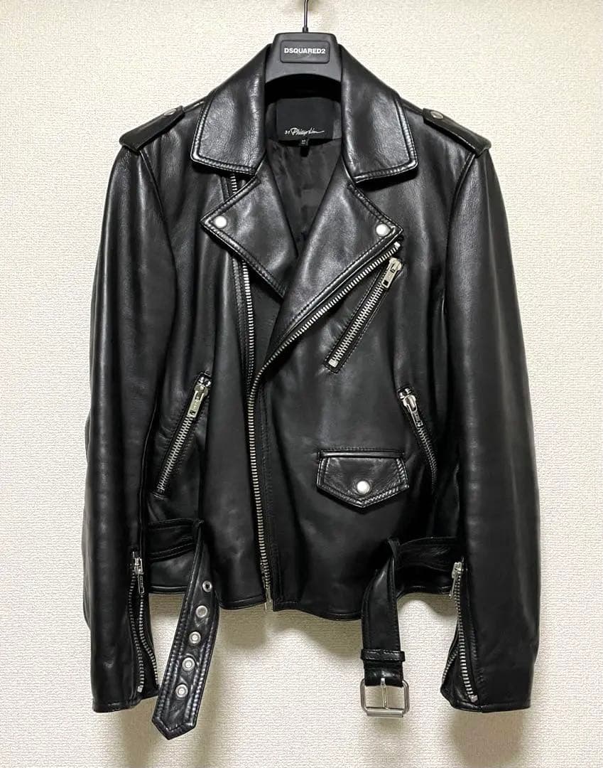 中田着 3.1 PHILLIP LIM レザーライダースXS ジャケット - メルカリ