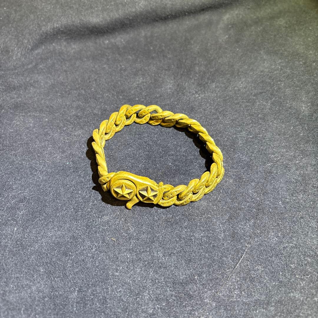 calee チェーンブレスレット　真鍮 CALEE スターチェーンバングル ブレスレット キャリー M - ブランド