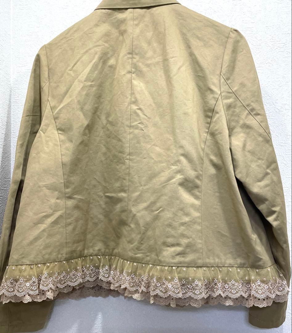 yukiemon 3L 裾レースジャケット B98291441 古着良品