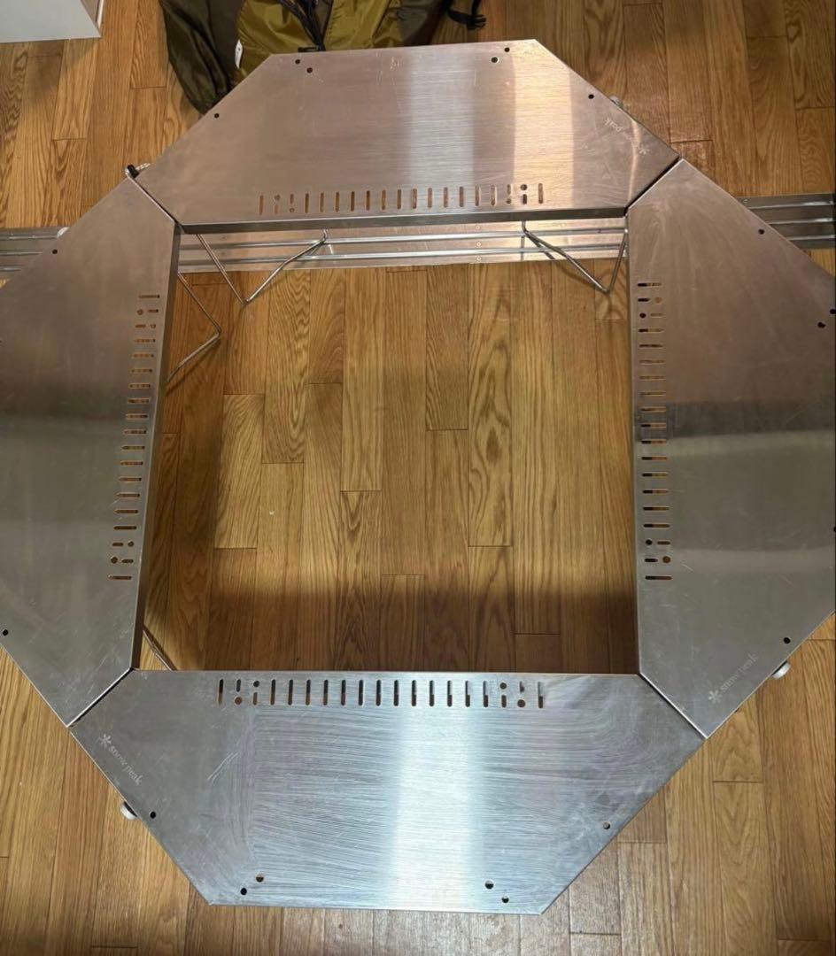 スノーピーク　ジカロテーブルステンレス 収納バッグ付き