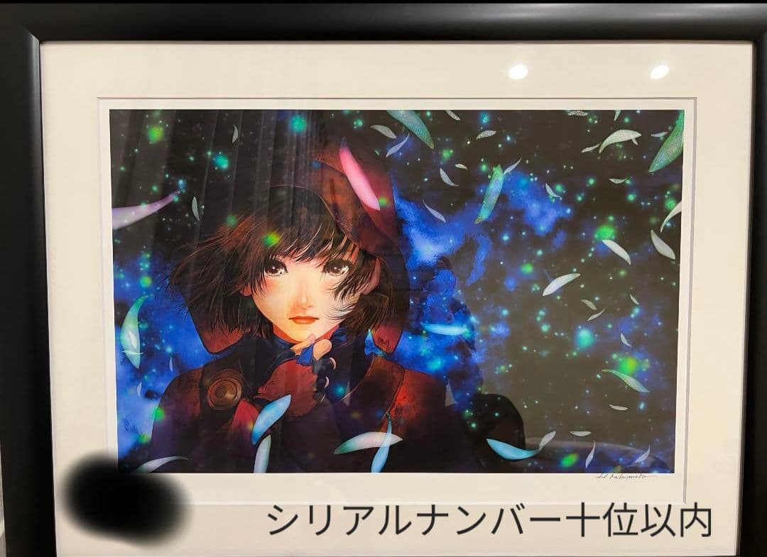 マ*リ様 【6.8まで値下げ】美樹本晴彦 「版画 凛冬・舞」 保証書付き アール