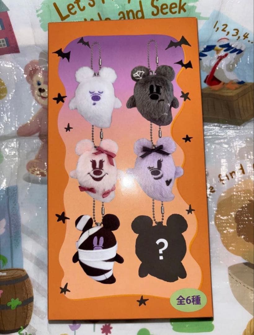 【ぬいぐるみチャームセット】ディズニー ハロウィン 2025 おばけ ゴースト 東京ディズニーリゾート ハロウィン 2024 おばけ ぬいぐるみチャーム