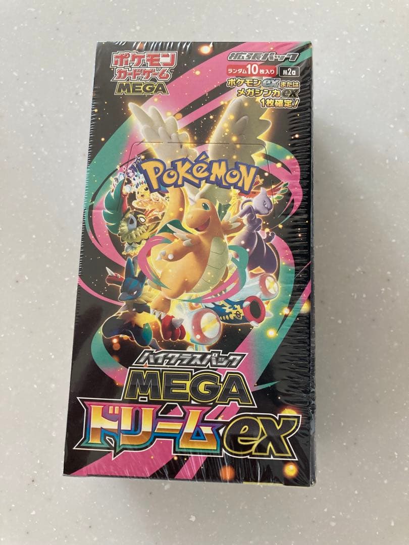 【シュリンク付】【即日発送】ポケモンカードゲーム MEGA ドリームEX