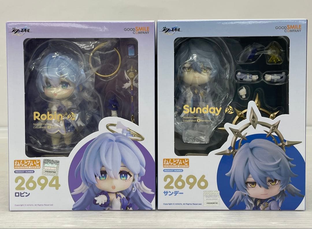 kntoy59-0736 ねんどろいど　サンデー　ロビン　2種セット グッドスマイルカンパニー ［2種セット］ねんどろいど ロビン