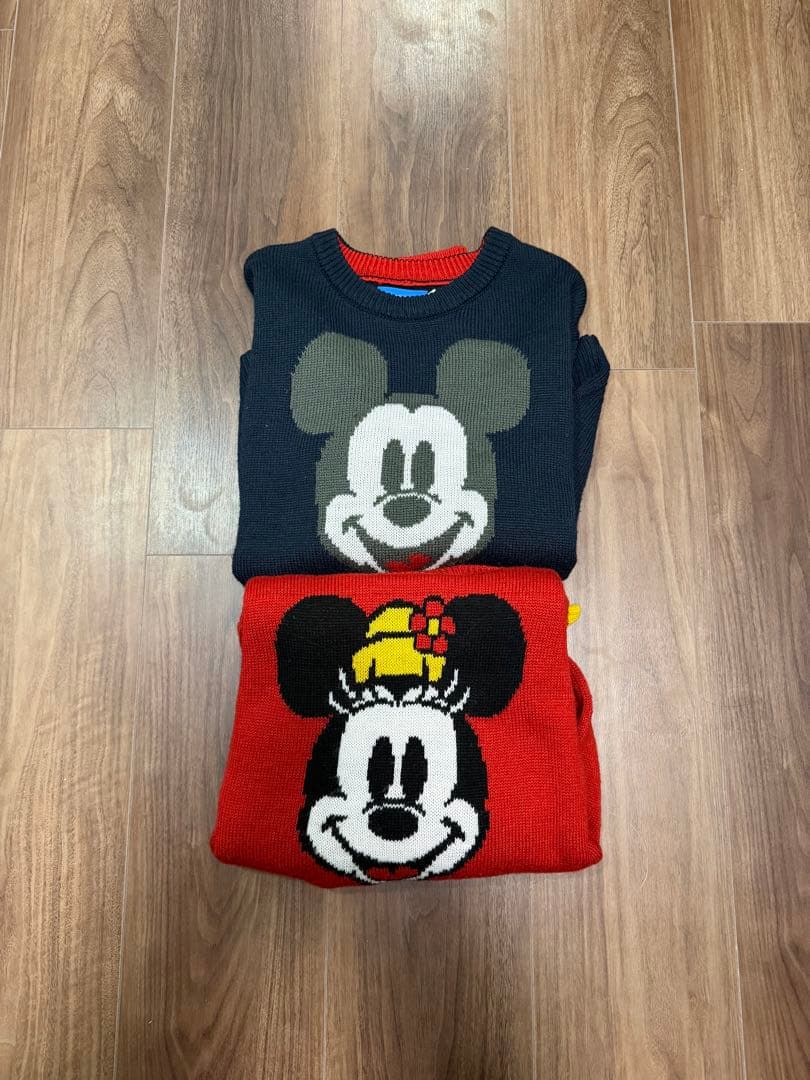 ディズニー ミッキー　ミニー　セーター