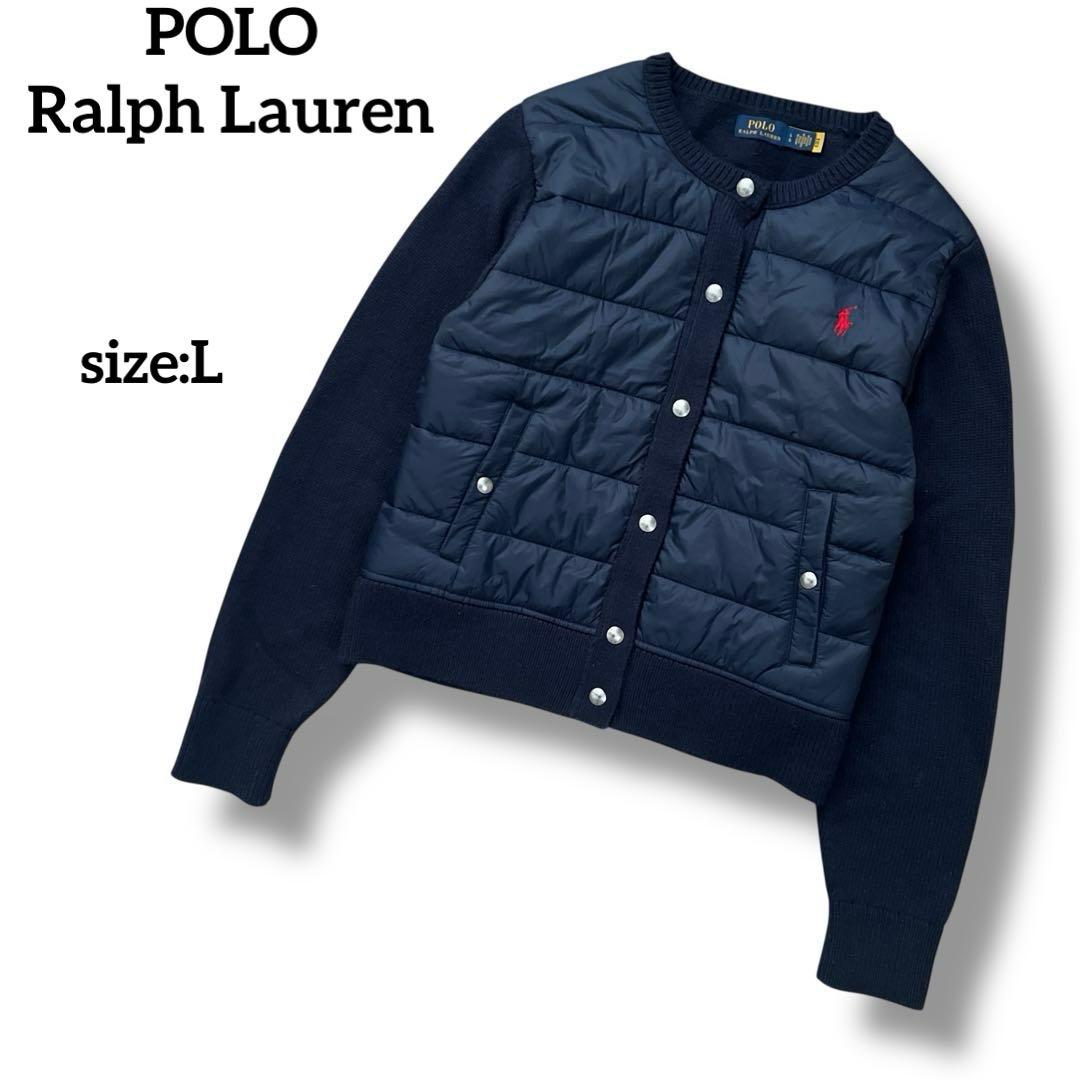 ポロラルフローレン　ハイブリッドカードロングスリーブカーディガン　2024年製L