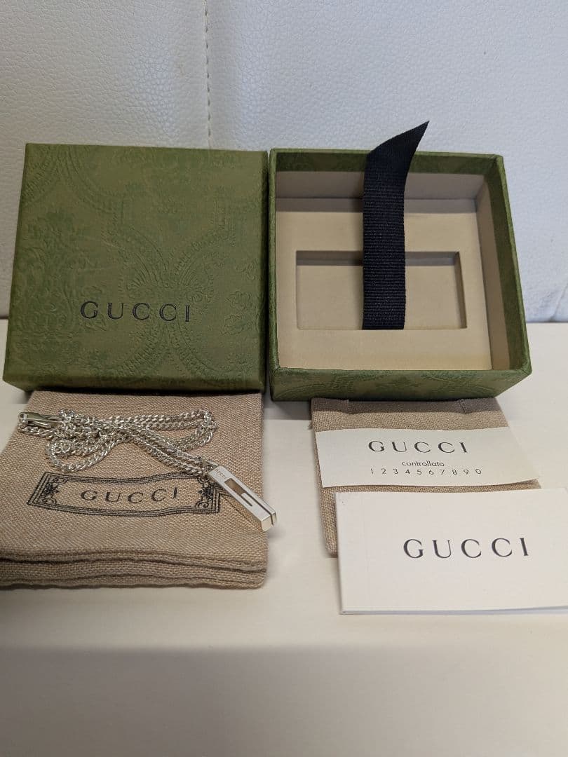 GUCCI シルバー925 チェーンネックレス