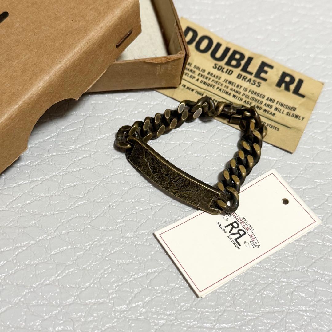 RRL USA製 ブラス ID ブレスレット Brass ID Bracelet