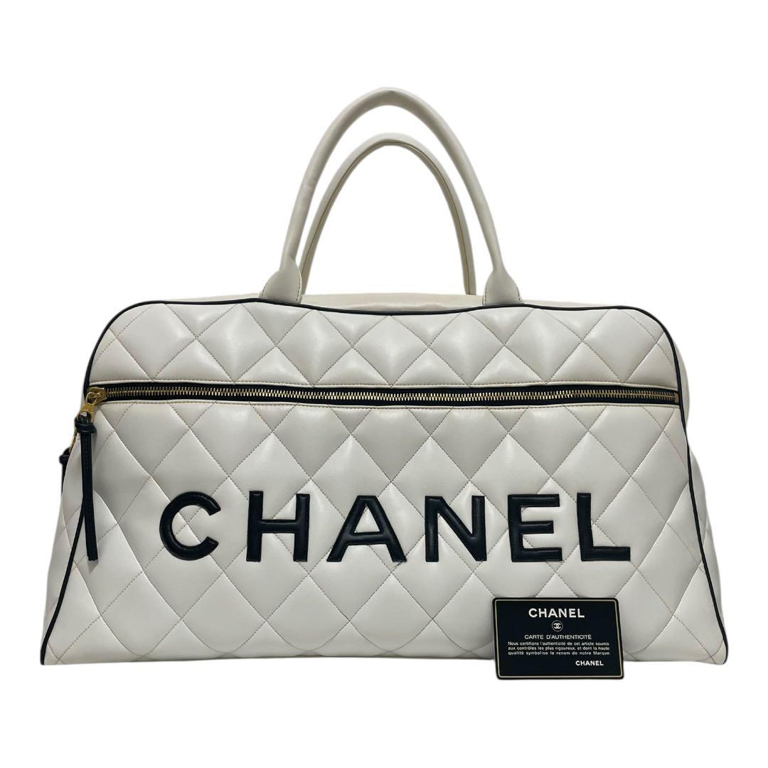 CHANEL スポーツラインマトラッセ　ボストンバッグ