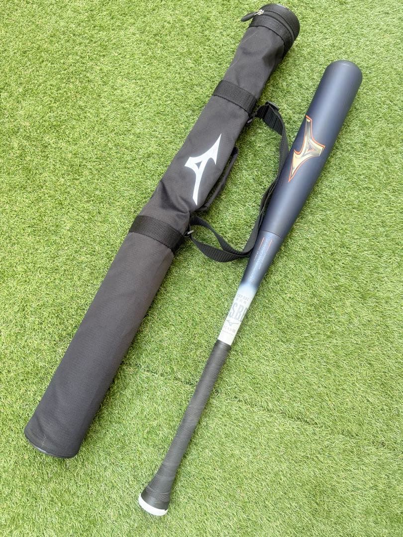 ミズノ ビヨンドマックス レガシー ショート 80cm 710g ケース付 美品 軟式用ビヨンドマックスレガシーショートサイズ トップ（FRP製／81cm