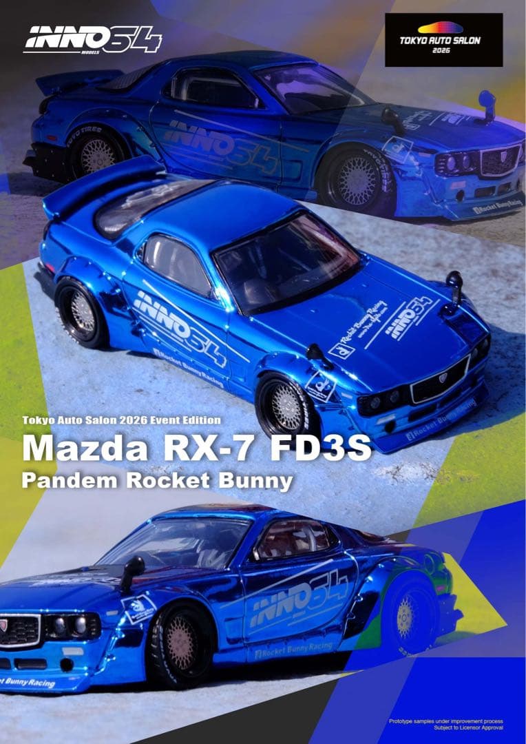 東京オートサロン2026 inno64 fd3s pandem - メルカリ