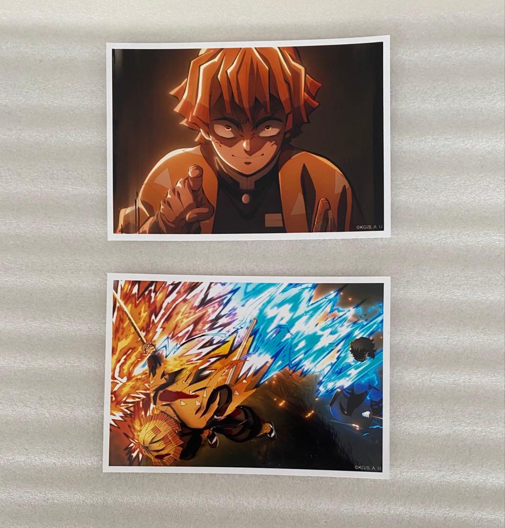 ufotable 鬼滅の刃 ブロマイドくじ 無限城編第一章 我妻善逸 - メルカリ