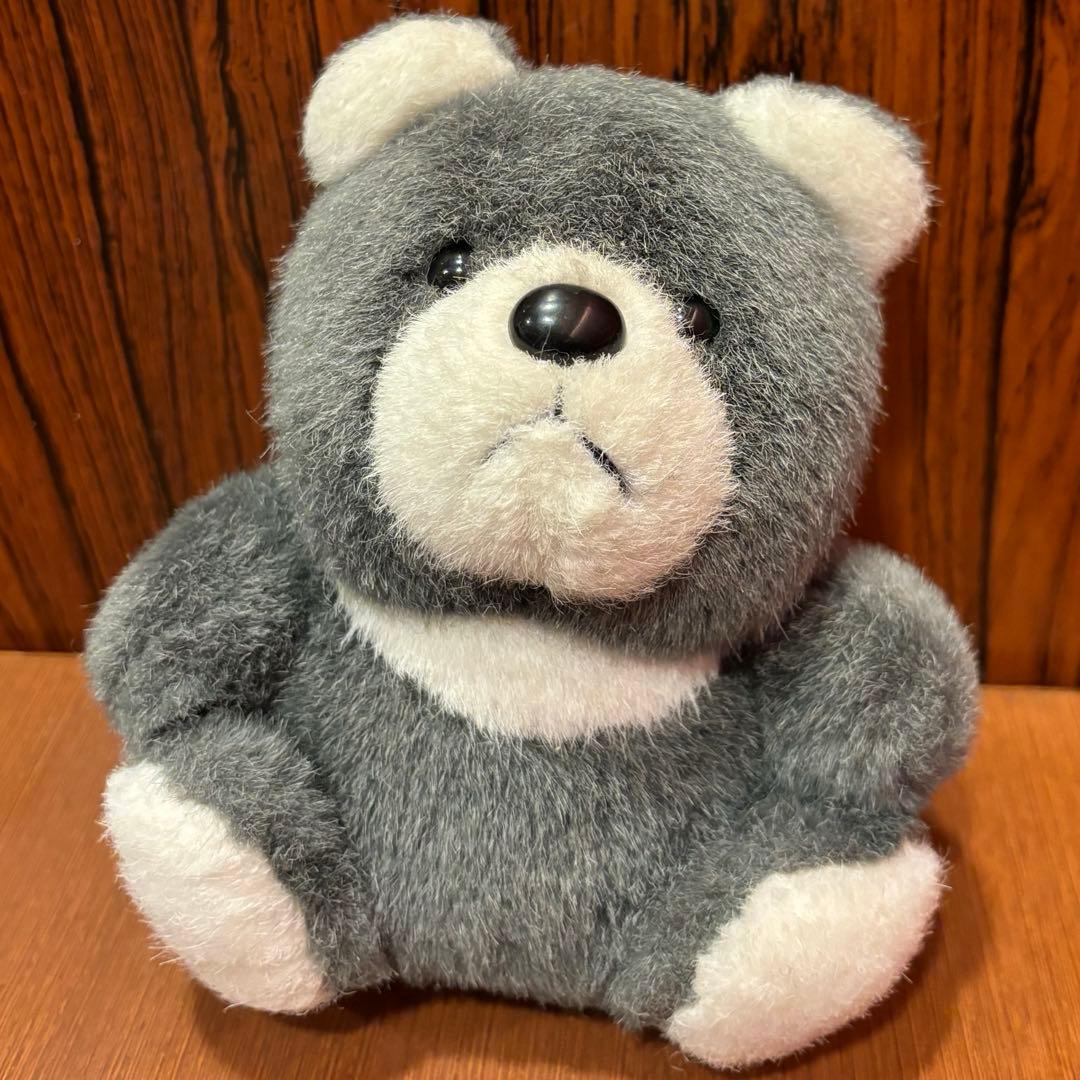 出品停止間近　アニマルクラブ　ツキノワグマ　ぬいぐるみ