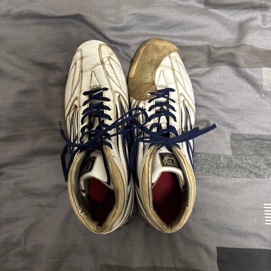 WORLD WING BEMOLO スパイクシューズ　28.5センチ　ネイビー 中日・岩瀬仁紀が選んだ理想の動作を支えるスパイク | 野球コラム