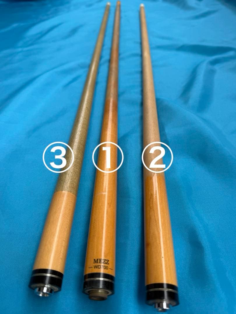 MEZZ メッヅ　WD700&ノーマルシャフト 3本セット