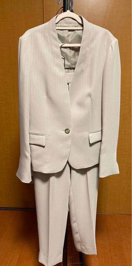 [The Suit Company] ベージュスーツ　セット