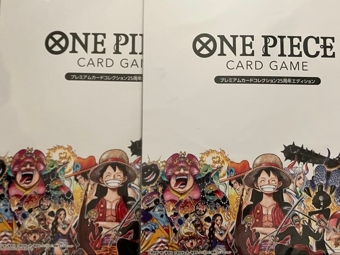 未開封 ワンピースプレミアムカードコレクション25周年エディション 2セット