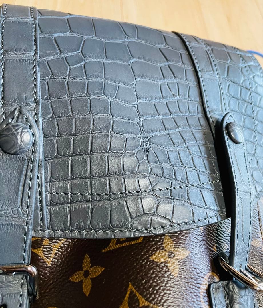 美品 レア Louis Vuitton クロコ クリストファーMM - メルカリ