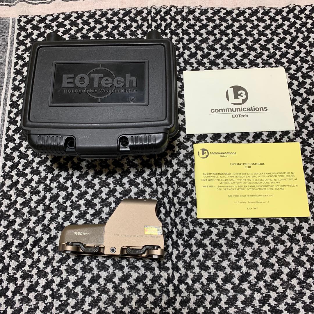 実物　EOTECH 553 ホロサイト