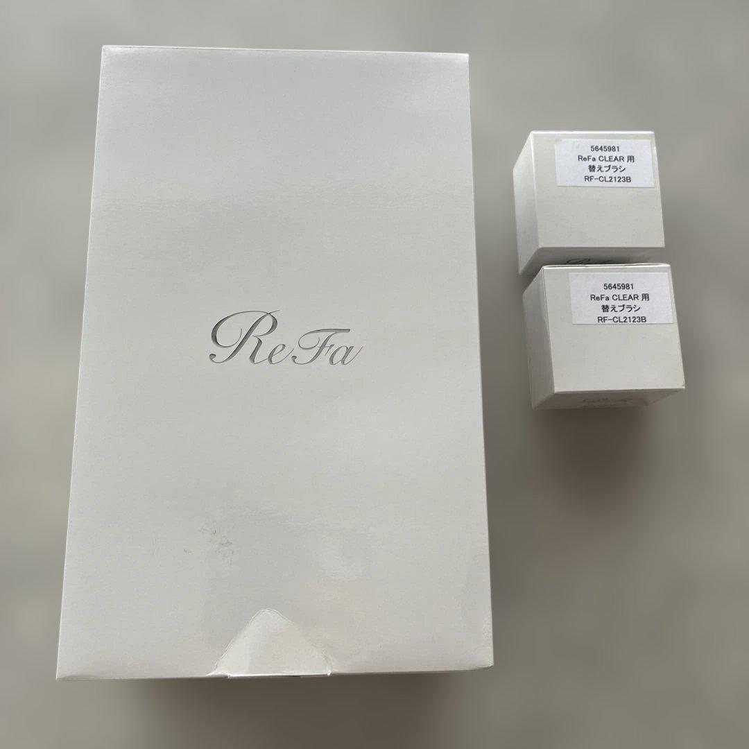 ReFa CLEAR（リファクリア）　替えブラシ２個つき