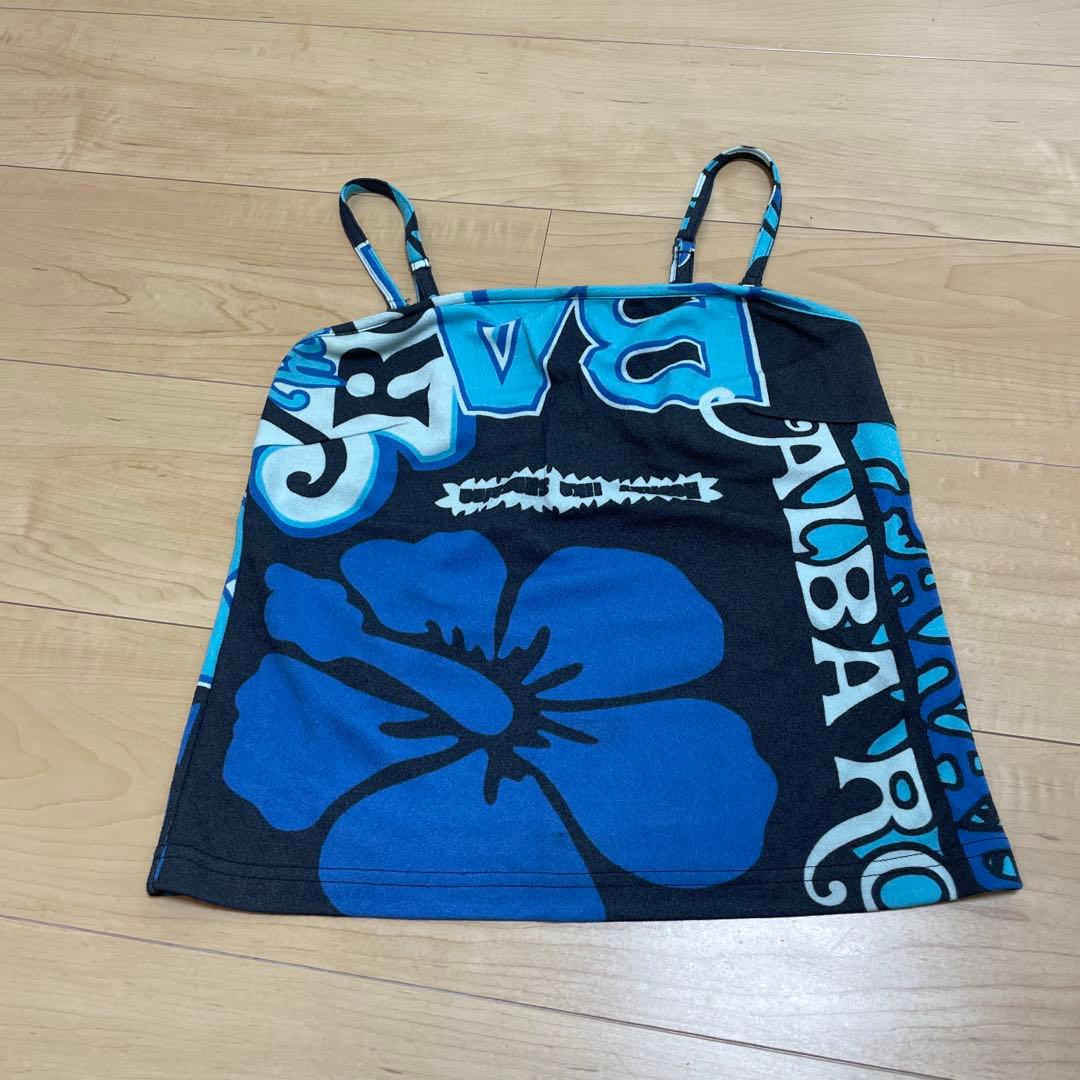 アルバローザ　キャミソール　青