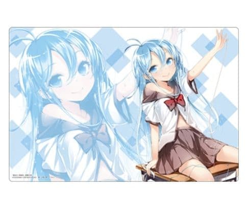 電波女と青春男　藤和エリオ　制服　ラバーマット　プレイマット　デスクマット