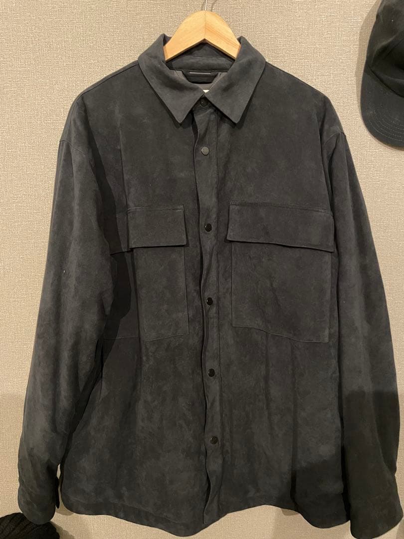 ジャケット・アウター FEAR OF GOD ULTRA SUEDE SHIRT JACKET