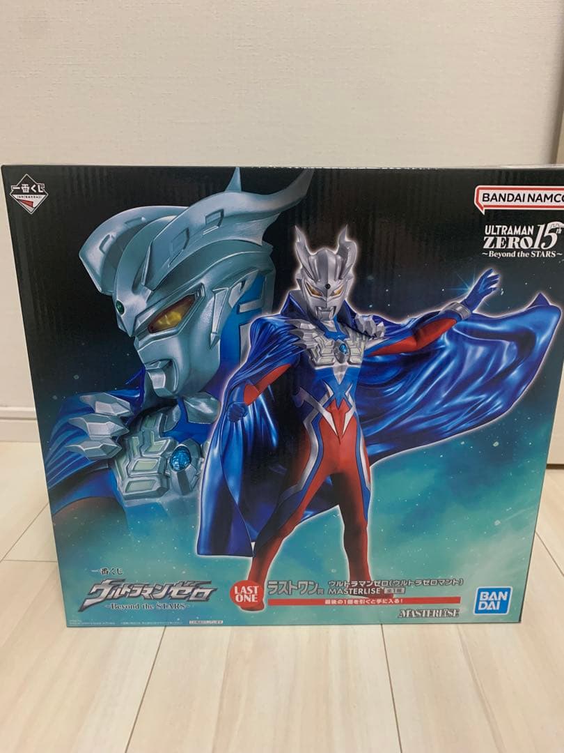 v*g様 ウルトラマン　一番くじ　ラストワン賞　ウルトラマンゼロ　フィギュア