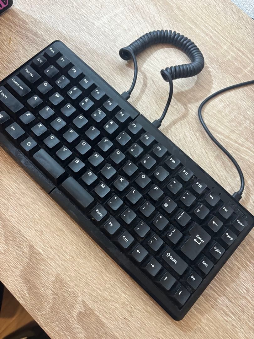 Mistel MD770 黒 有線キーボード