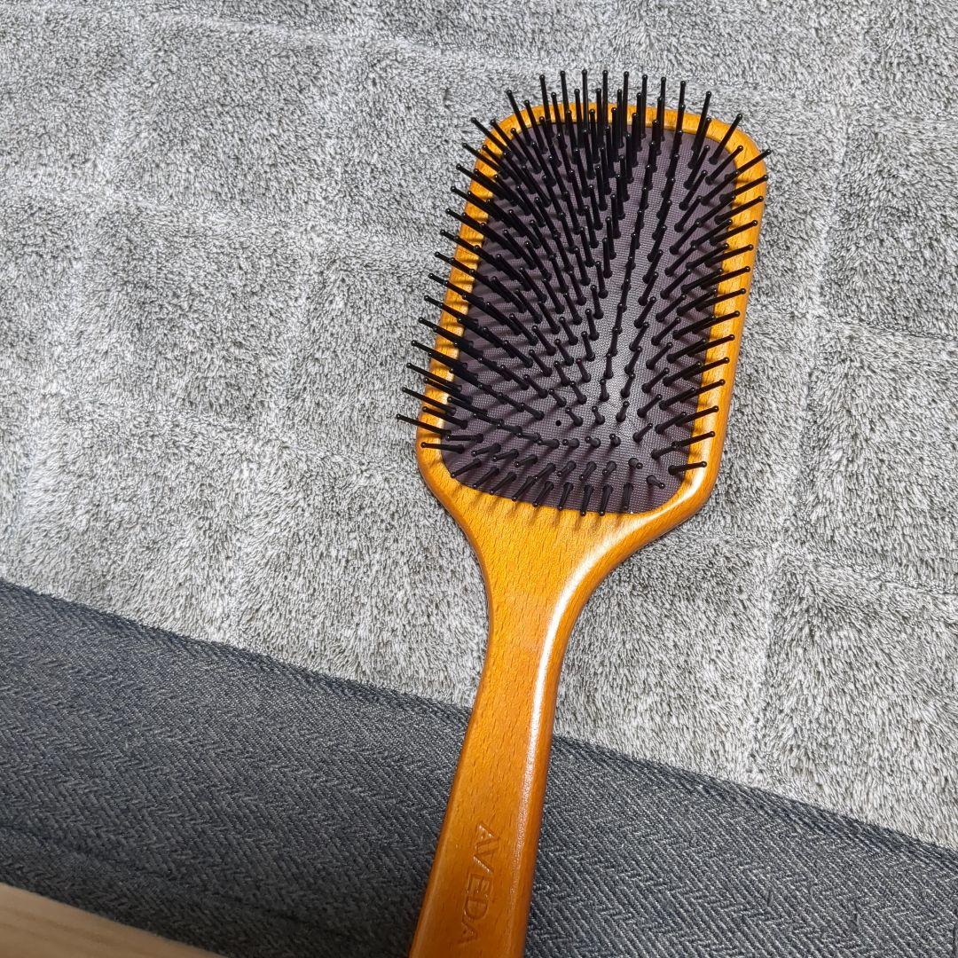 木製ヘアブラシ 平面型